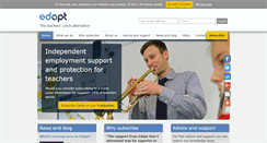 Desktop Screenshot of edapt.org.uk